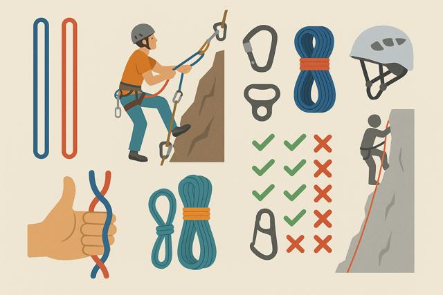 double_rope_climbing_diagram
