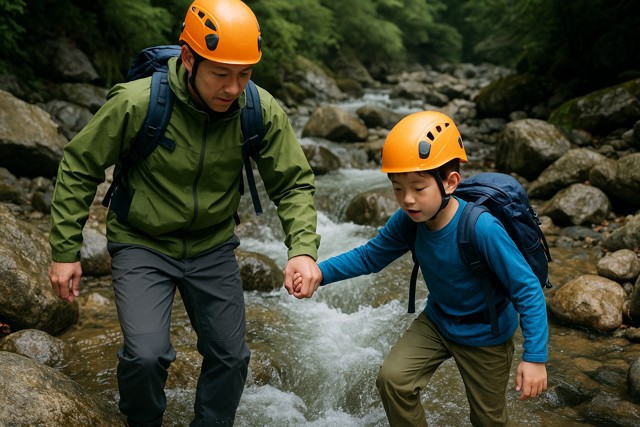 parent_child_river_trekking