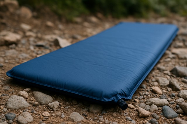 blue_inflatable_camping_mat