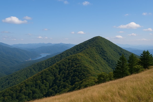 ridge-mountain-lake